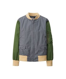 UNIQLO | BOYS UUショートブルゾン(ジャケット/アウター)