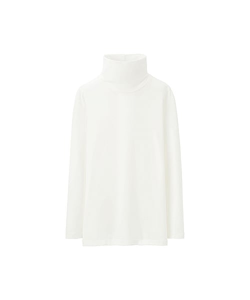 UNIQLO(ユニクロ)の「KIDS ヒートテックタートルネックT(長袖)(HEATTECH(ヒートテック)・キッズ・DARK GRAY/NAVY/BLACK/OFF WHITE・120/110/150/140/130)」の3枚目の写真