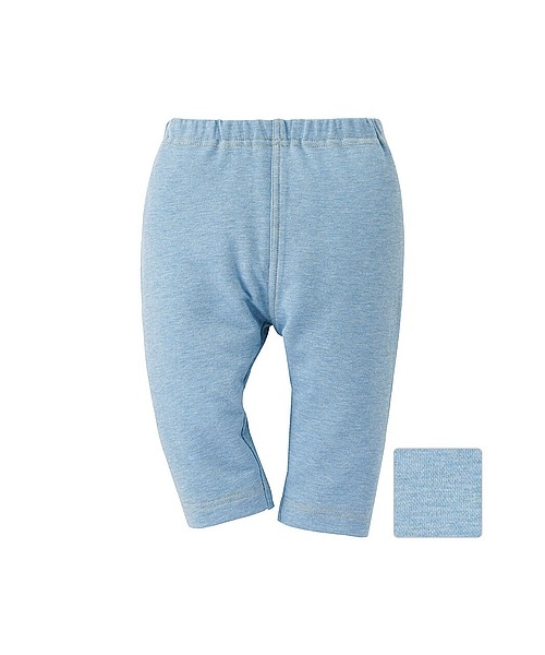 UNIQLO(ユニクロ)の「BABY レギンス(デニム・7分丈)(トップス・ボトムス・キッズ・BLUE/NAVY・80/90/100)」の2枚目の写真