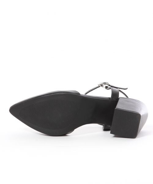 Heather（ヘザー）の「ポインテッドサンダル（シューズ・レディース・オフホワイト 05/ブラック 09・Ｍ(23.0～23.5)/Ｌ(24.0～24.5)）」の7枚目の写真