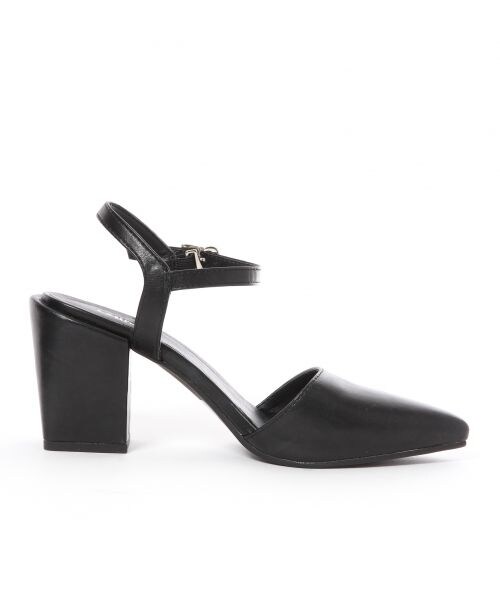 Heather（ヘザー）の「ポインテッドサンダル（シューズ・レディース・オフホワイト 05/ブラック 09・Ｍ(23.0～23.5)/Ｌ(24.0～24.5)）」の5枚目の写真