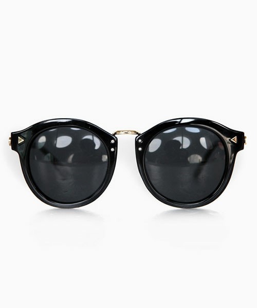 DHOLIC（ディーホリック）の「ゴールドブリッジサングラス（サングラス・レディース・ブラウントーン/ブラック・FREE）」の2枚目の写真