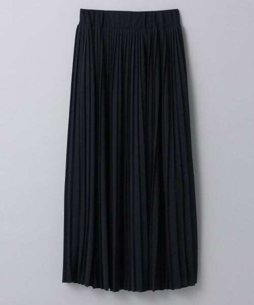 JEANASIS(ジーナシス)の「カットプリーツマキシスカート(スカート・レディース・グレー(15)/ネイビー(88)・FREE)」の2枚目の写真