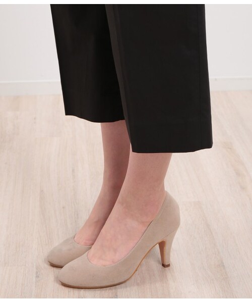 ROPE' PICNIC（ロペピクニック）の「【先行予約】ソフトワイド半端丈パンツ（パンツ・レディース・ブラック/ベージュ/ネイビー・36/38）」の12枚目の写真