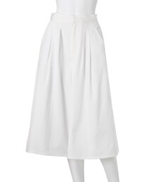 MERCURYDUO | 【DUO】 コットンフレアガウチョパンツ（オフ）(パンツ)