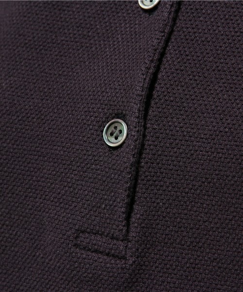 HELIOPOLE(エリオポール)の「heliopole スウェーデンカノコ ポロワンピース(ワンピース・レディース・グレー/ネイビー・36)」の13枚目の写真