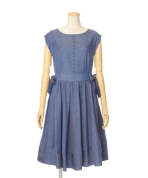 an another angelus | ギンガムチェックフレンチスリーブワンピース(ワンピース)