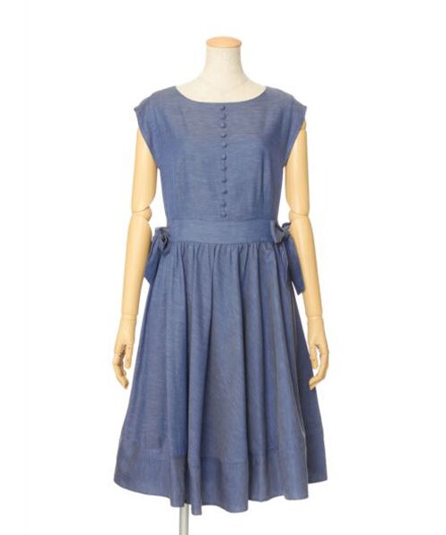 An Another Angelus アンアナザーアンジェラス の ギンガムチェックフレンチスリーブワンピース ワンピース Wear