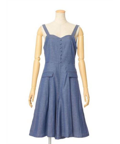 F i.n.t（フィント）の「バックレースアップコンビネゾン（その他パンツ・レディース・その他）」の2枚目の写真