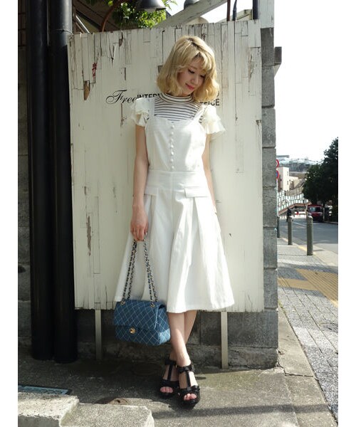 F i.n.t（フィント）の「バックレースアップコンビネゾン（その他パンツ・レディース・その他）」の4枚目の写真