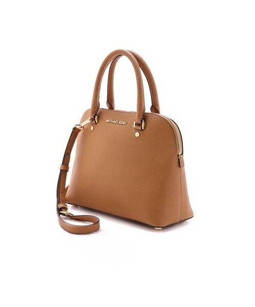 MICHAEL KORS（マイケルコース）の「MICHAEL Michael Kors Cindy Dome Satchel（ショルダーバッグ・レディース・Peanut・One Size）」の5枚目の写真