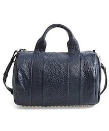 alexanderwang | Alexander Wang 'Rocco Dumbo - Silver' Lambskin Leather Satchel(ショルダーバッグ)