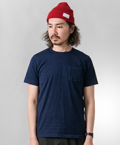 URBAN RESEARCH(アーバンリサーチ)の「靛青色圓領口袋T恤(トップス・メンズ・淺靛青色/深靛青色/深黑靛青色・M/L)」の10枚目の写真