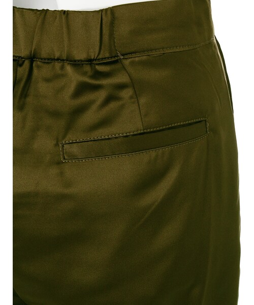 MURUA（ムルーア）の「【MODE】タックハーフパンツ（パンツ・レディース・ホワイト/ブラック/カーキ・1/2）」の11枚目の写真