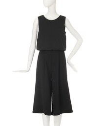 MURUA | 【FEMININE】エアリーガウチョロンパース(オールインワン・サロペット)