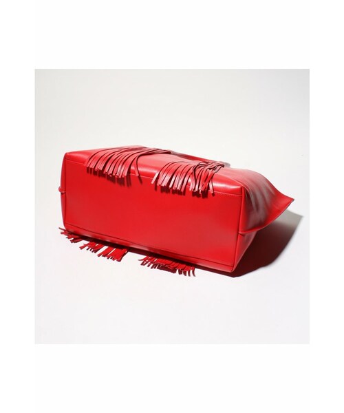 Deuxieme Classe(ドゥーズィエムクラス)の「◇SARA BATTAGLIA SHOPPERフリンジバッグ(バッグ・レディース・レッド・フリー)」の5枚目の写真