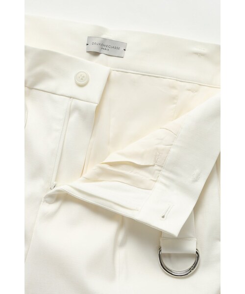Deuxieme Classe(ドゥーズィエムクラス)の「◇BELTED WIDE パンツ(パンツ・レディース・ホワイト/ネイビー・36/38)」の13枚目の写真