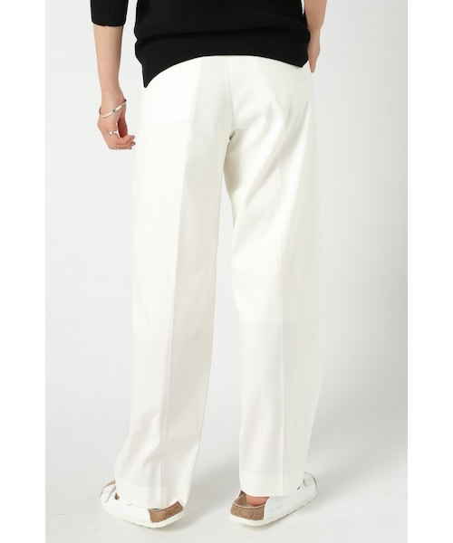 Deuxieme Classe(ドゥーズィエムクラス)の「◇BELTED WIDE パンツ(パンツ・レディース・ホワイト/ネイビー・36/38)」の5枚目の写真
