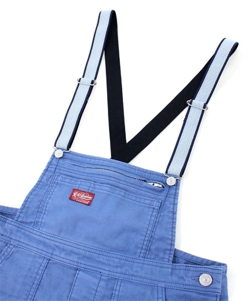 RNA(アールエヌエー)の「カラーコンパクトワークミニサロペ(オールインワン・サロペット・レディース・ホワイト/ブラック/ブルー・M)」の4枚目の写真