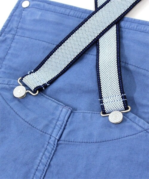 RNA(アールエヌエー)の「カラーコンパクトワークミニサロペ(オールインワン・サロペット・レディース・ホワイト/ブラック/ブルー・M)」の9枚目の写真