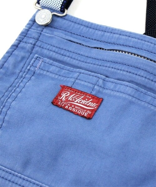 RNA(アールエヌエー)の「カラーコンパクトワークミニサロペ(オールインワン・サロペット・レディース・ホワイト/ブラック/ブルー・M)」の6枚目の写真