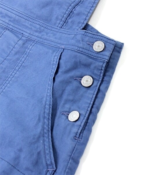 RNA(アールエヌエー)の「カラーコンパクトワークミニサロペ(オールインワン・サロペット・レディース・ホワイト/ブラック/ブルー・M)」の7枚目の写真