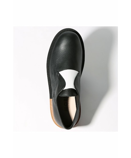 417 EDIFICE（フォーワンセブンエディフィス）の「MOBI エラスティックスリッポン（シューズ・メンズ・ブラック/ホワイト・40/41/42）」の8枚目の写真