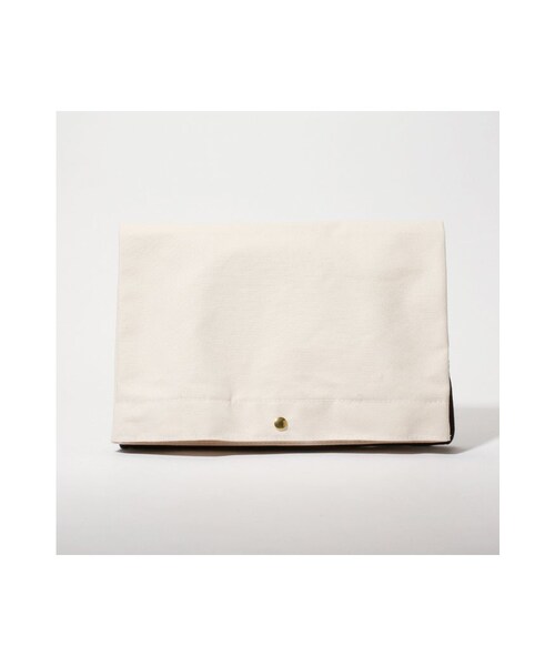 FRAMeWORK(フレームワーク)の「PORT CANVAS2wayクラッチ(バッグ・レディース・ブラック/ホワイト A・フリー)」の7枚目の写真