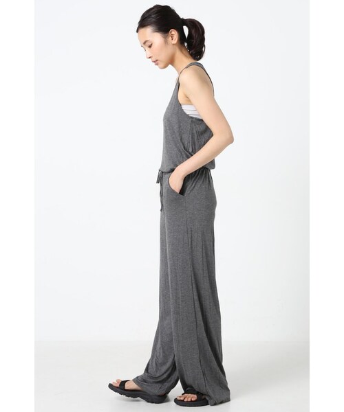 FRAMeWORK（フレームワーク）の「LANI オールインワン（オールインワン・サロペット・レディース・ブラック/グレー/ネイビー・XS）」の5枚目の写真