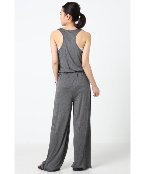 FRAMeWORK（フレームワーク）の「LANI オールインワン（オールインワン・サロペット・レディース・ブラック/グレー/ネイビー・XS）」の6枚目の写真