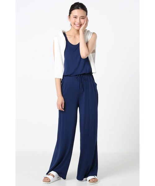 FRAMeWORK（フレームワーク）の「LANI オールインワン（オールインワン・サロペット・レディース・ブラック/グレー/ネイビー・XS）」の18枚目の写真