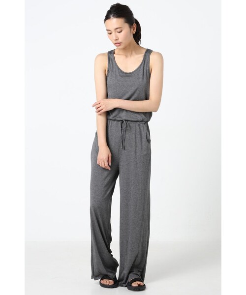 FRAMeWORK（フレームワーク）の「LANI オールインワン（オールインワン・サロペット・レディース・ブラック/グレー/ネイビー・XS）」の4枚目の写真