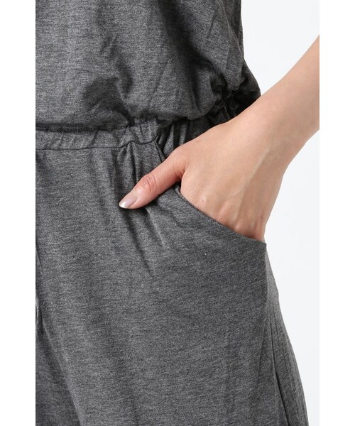 FRAMeWORK（フレームワーク）の「LANI オールインワン（オールインワン・サロペット・レディース・ブラック/グレー/ネイビー・XS）」の11枚目の写真