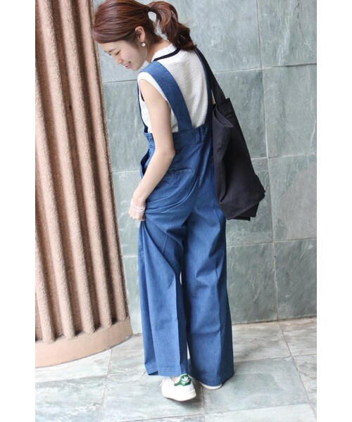 IENA（イエナ）の「デニムバギーサロペットパンツ（）」 - WEAR