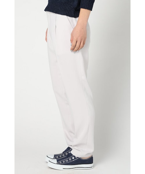 IENA（イエナ）の「エステルダブルクロスタックパンツ（パンツ・レディース・ブラック/グレーB/ピンク・34/36/38/40）」の5枚目の写真