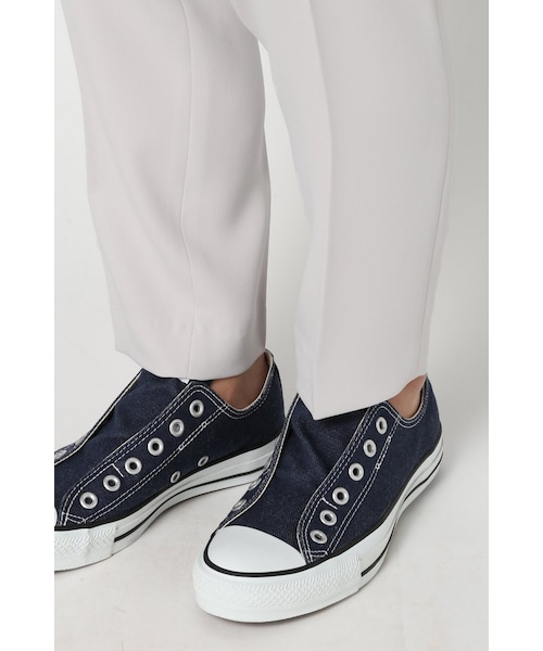 IENA（イエナ）の「エステルダブルクロスタックパンツ（パンツ・レディース・ブラック/グレーB/ピンク・34/36/38/40）」の10枚目の写真