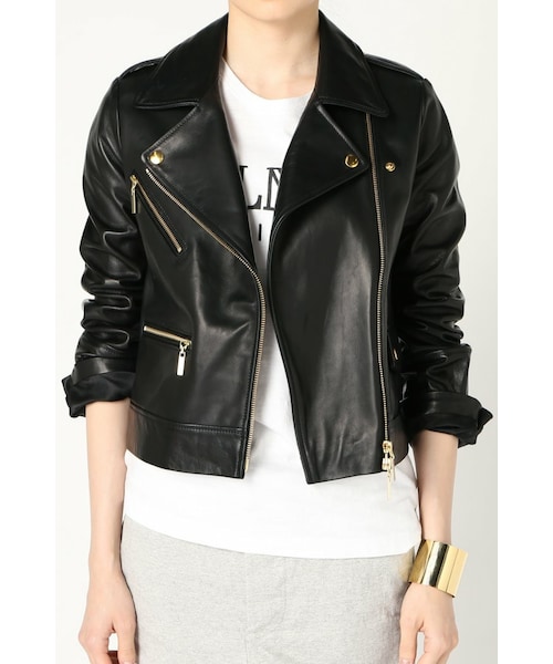 ジャケット・アウター L'Appartement Lisiere Goat Suede Riders L'Appartement Lisiere Goat Suede Riders L'Appartement LISIERE