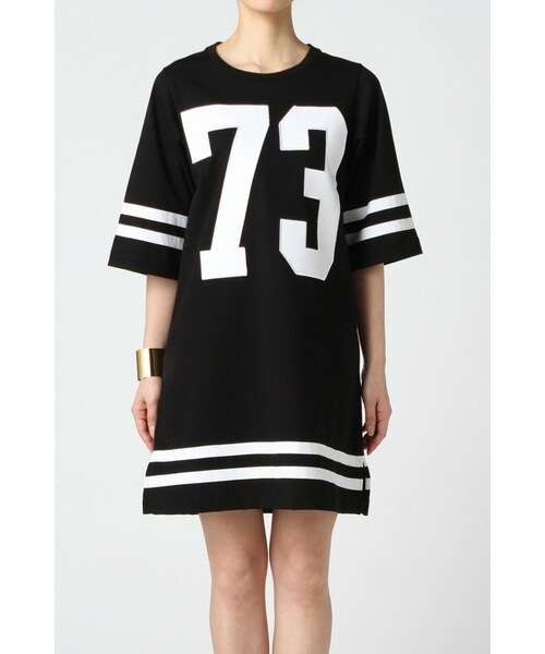 L Appartement Deuxieme Classe アパルトモン の Americana L Appartement Football One Piece ワンピース ドレス Wear