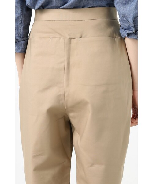 plage（プラージュ）の「《予約》二重織り ストレッチパンツ（パンツ・レディース・ナチュラル/ベージュ・34/36/38）」の7枚目の写真