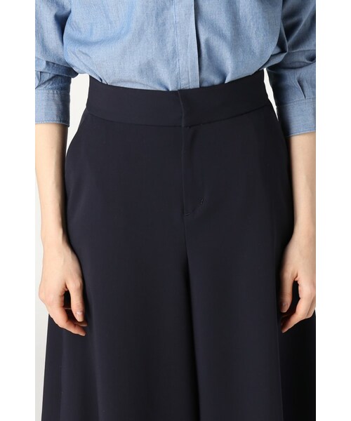 plage（プラージュ）の「《追加2予約》ドライギャバキュロットパンツ（パンツ・レディース・ホワイト/カーキ/ネイビー・34/36/38）」の7枚目の写真