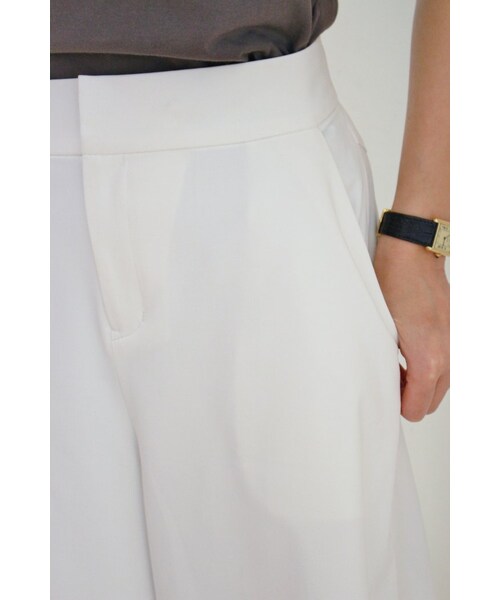 plage（プラージュ）の「《追加2予約》ドライギャバキュロットパンツ（パンツ・レディース・ホワイト/カーキ/ネイビー・34/36/38）」の16枚目の写真