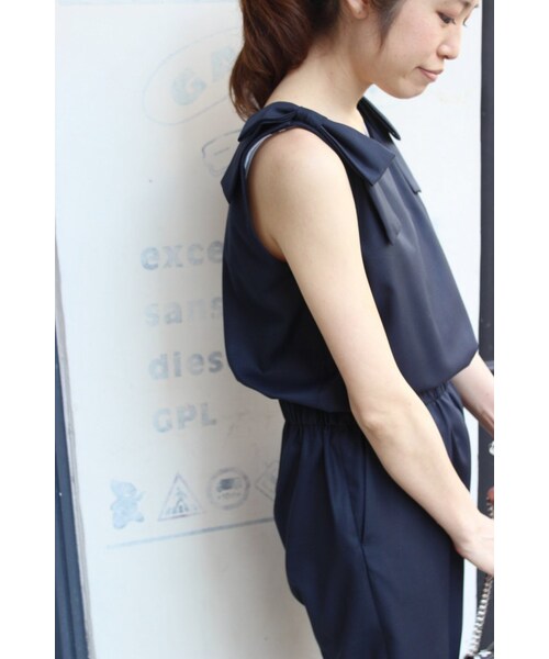 SLOBE IENA（スローブイエナ）の「TRツイル オールインワン（）」 - WEAR