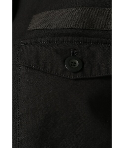 Spick & Span(スピックアンドスパン)の「バックサテンSTセイヒンゾメ ミリタリーシャツジャケット(ジャケット/アウター・レディース・グレー/カーキ・フリー)」の13枚目の写真