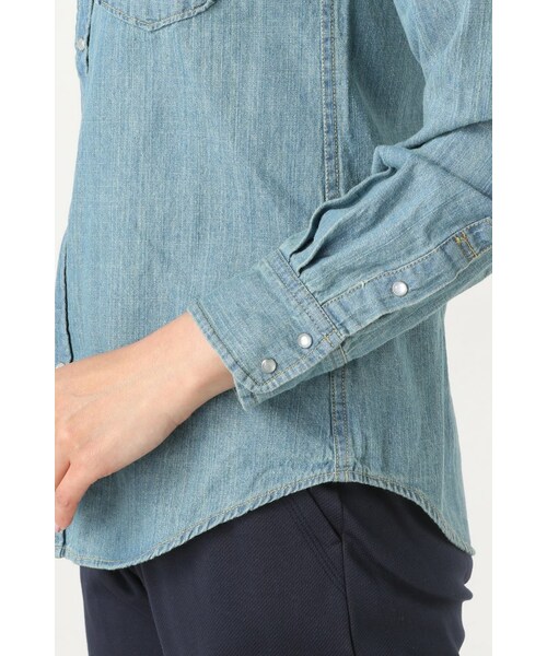 【美品】NOBLE デニムシャツ Noble（ノーブル）の「デニムシャツ（）」 - WEAR