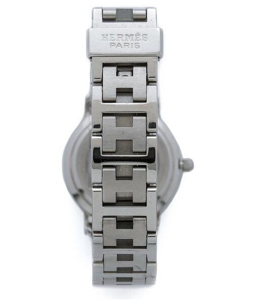 HERMES（エルメス）の「What Goes Around Comes Around Vintage Hermes Clipper PM Watch（アナログ腕時計・レディース・Black/Silver・One Size）」の2枚目の写真