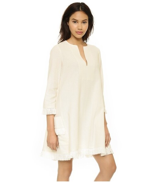 BCBGMAXAZRIA（ビーシービージーマックスアズリア）の「BCBGMAXAZRIA Trysta Dress（ワンピース・レディース・Off White・L/S/M/XS）」の2枚目の写真
