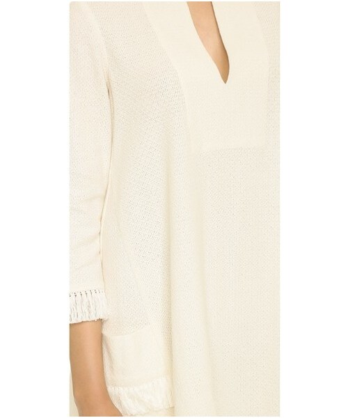 BCBGMAXAZRIA（ビーシービージーマックスアズリア）の「BCBGMAXAZRIA Trysta Dress（ワンピース・レディース・Off White・L/S/M/XS）」の4枚目の写真