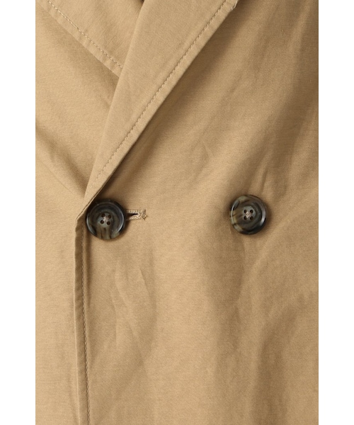 JOURNAL STANDARD（ジャーナルスタンダード）の「バックサテン ロングコート（ジャケット/アウター・レディース・ブラック A/ベージュ・フリー）」の10枚目の写真