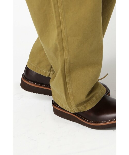 JOURNAL STANDARD LUXE（ジャーナルスタンダード　ラックス）の「オーバーダイ チノ オーバーオール（オールインワン・サロペット・レディース・ブラック/ホワイト/キャメル・S/M）」の15枚目の写真