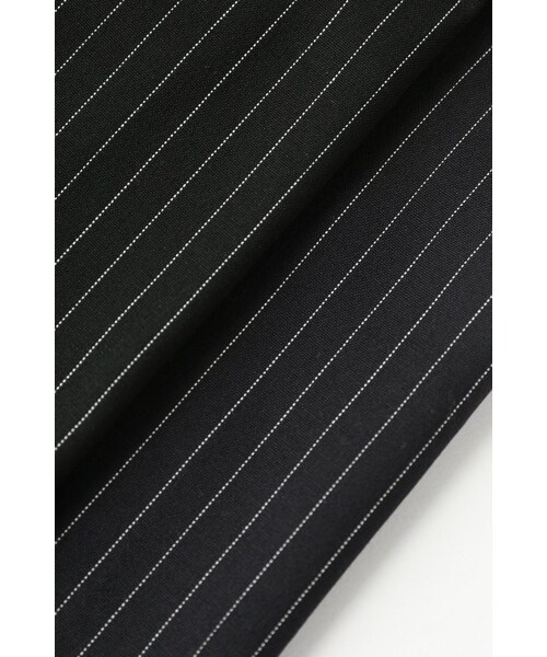 JOURNAL STANDARD（ジャーナルスタンダード）の「T/Rストライプウエストゴムパンツ（パンツ・レディース・ブラック/ネイビー・36/38/40）」の10枚目の写真